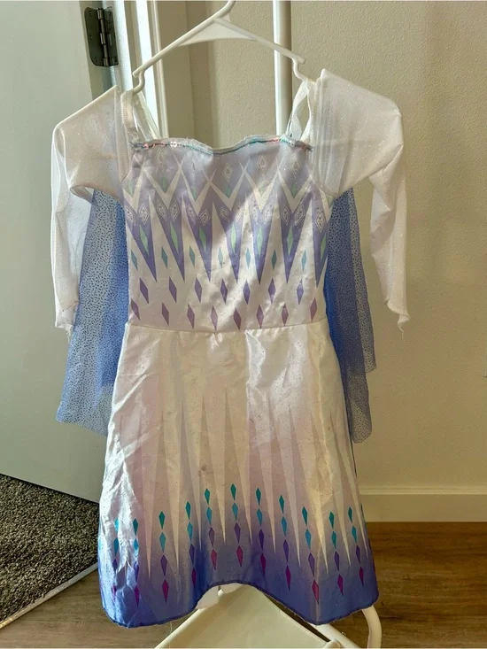 Disney Frozen White and Blue Princess Costume