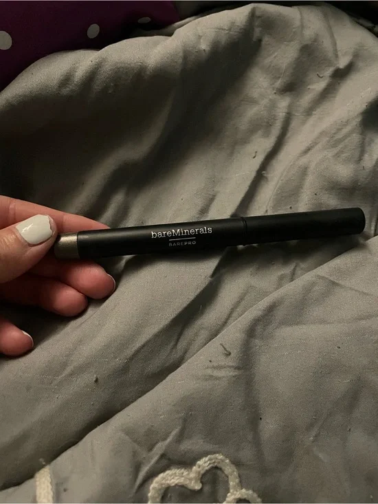 Barely used bareMinerals BarePro Eyeshadow stick in glistening graphite