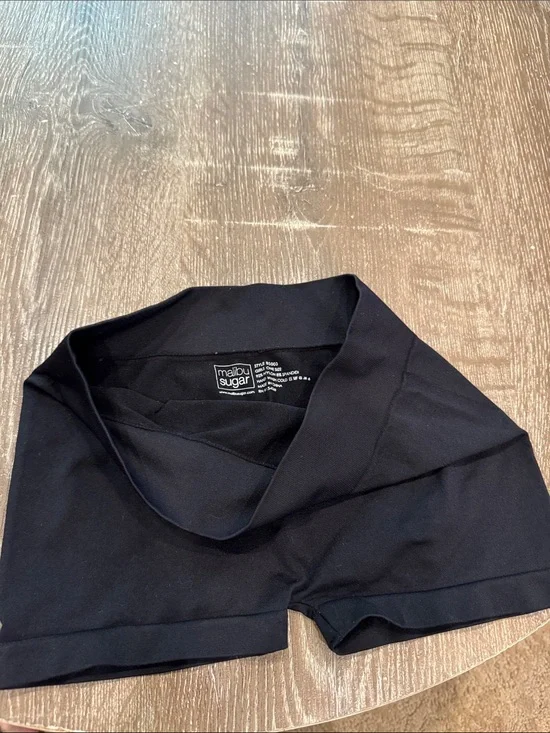Kids Black Dance Shorts