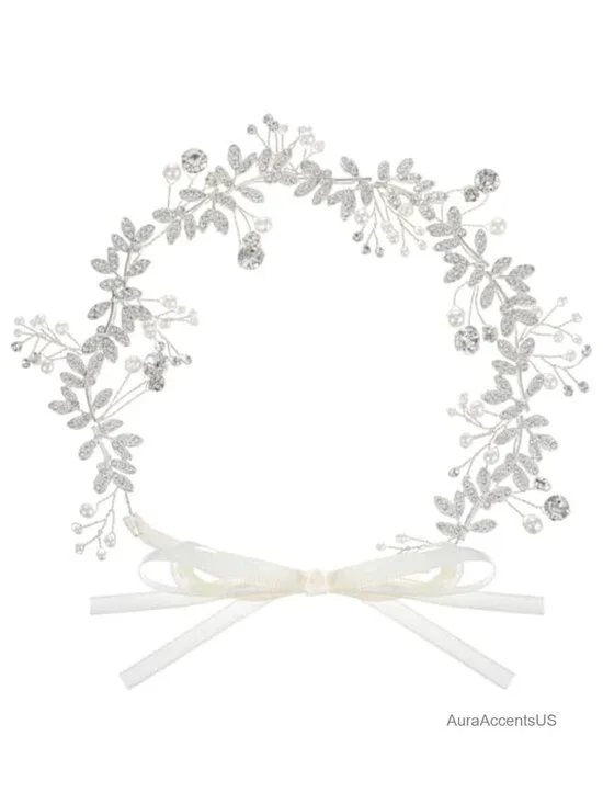 Rhinestone Crystal Pearl Bridal Wedding Dress Belt Sash for Women Dresses