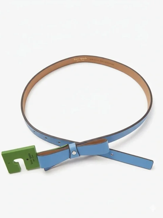 Kate Spade bow belt with spade size S