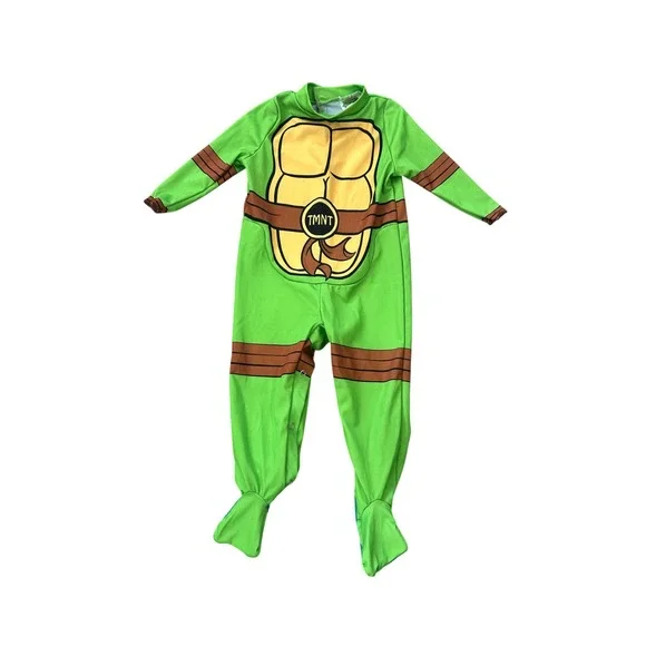 Kids TMNT Teenage Mutant Ninja‎ Turtles Pajamas Costume Green Size 6-12 Months