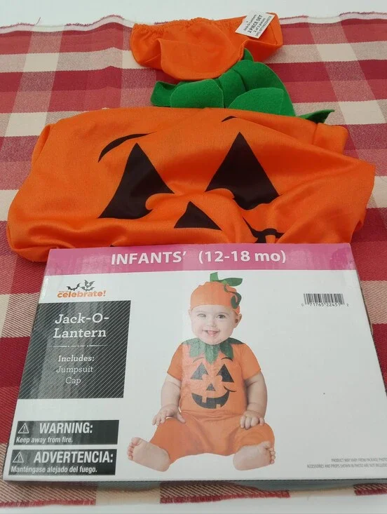 NWT 12-18 Months Jack-o'-lantern Costume
