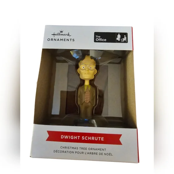 Hallmark The Office Dwight Schrute Christmas Ornament NIB Peacock TV Collectible