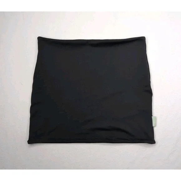 Riyoko Women's M/L Black Shirtband‎ Biking Midriff Cover Up Pregnancy