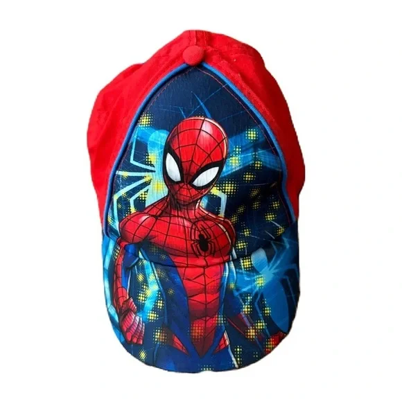 Spider-Man Kids Costume Cap Hat Blue Red