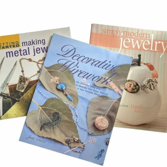 Jewelry Crafting Hard Cover Books Three Pack
