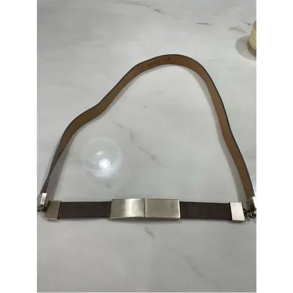 St. John Leather belt size medium