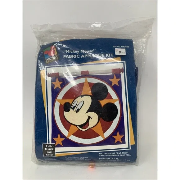 Mickey Unlimited Felt Fabric Applique Kit