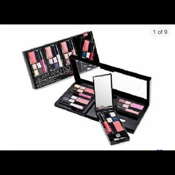 Victoria's Secret glam & go portable travel Palette set eyeshadow, gloss, blush