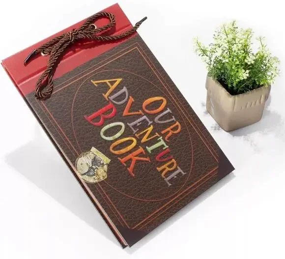Our Adventure Scrapbook 42 Sheets, Gifts for Kids-Children Scrapbook Photo Album