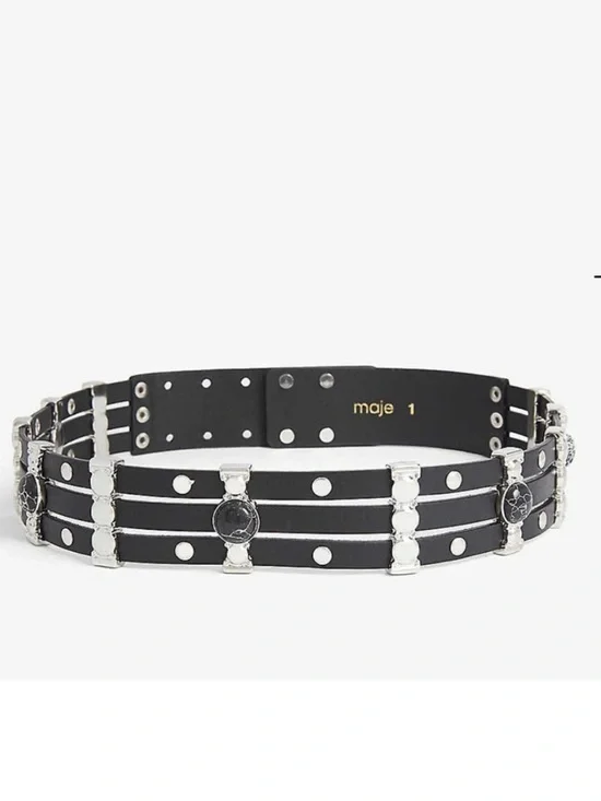 NWT Maje Amino leather Belt size 1/Small