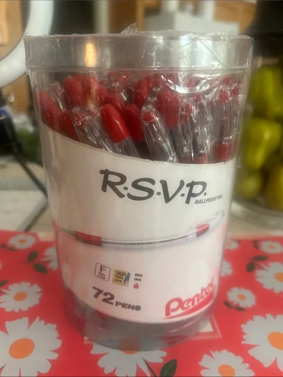 Red Ballpoint Pens - Pack of 72