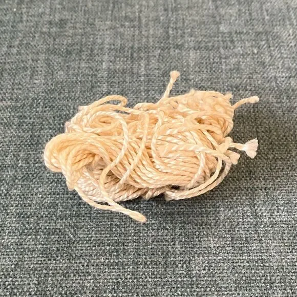 Off-White Needlepoint Thread Yarn