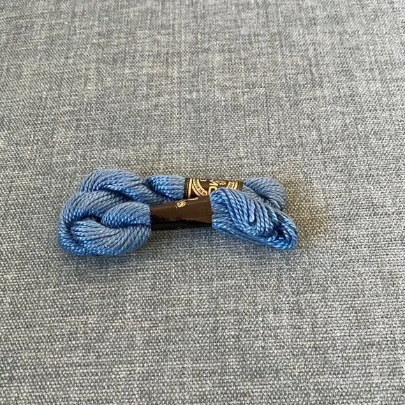 Blue Needlepoint Thread Yarn