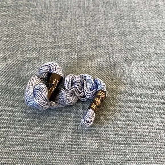 Blue Needlepoint Thread Yarn