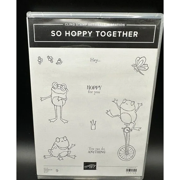 Stampin’ Up! So Hoppy Together Stamps-  Retired