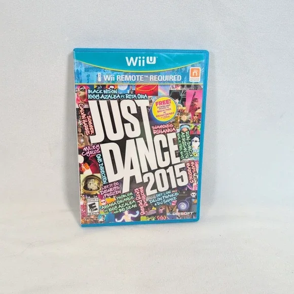 Just Dance 2015 Nintendo Wii U Game Complete W/ Manual CIB Tested