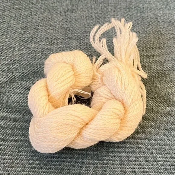 White Needlepoint Thread Yarn