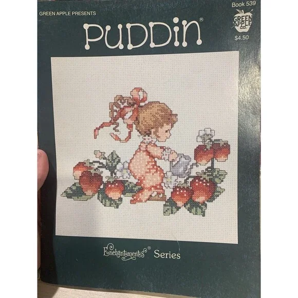 Little Girl Puddin Counted Cross Stitch Patterns Enchantment Series Book 539 Sew