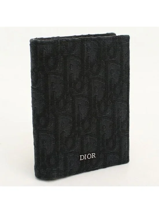 Dior Oblique Bifold Wallet Jacquard