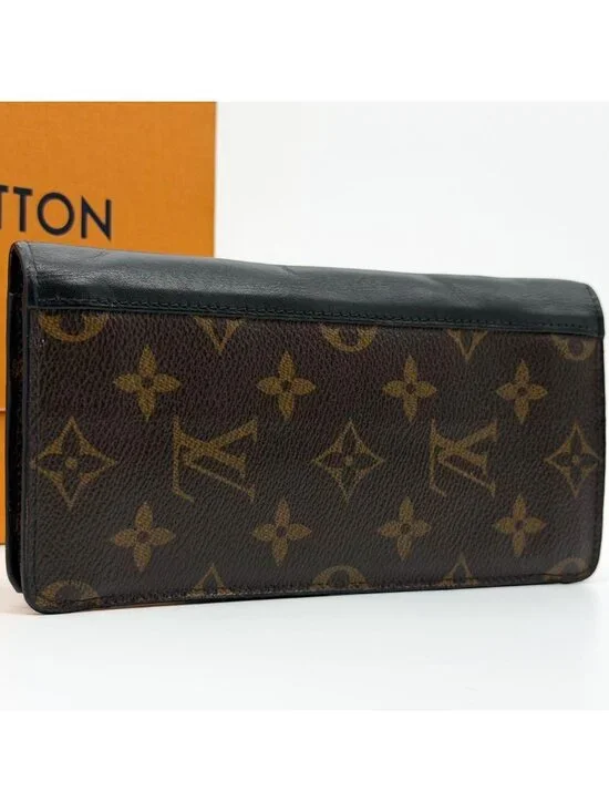Louis Vuitton Portefeuille Tanon Brazza Macassar Monogram Wallet