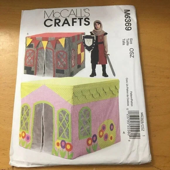 COPY - 🛒 $6 - Sewing Craft Pattern - Children's Playhouse MCCall's M6369