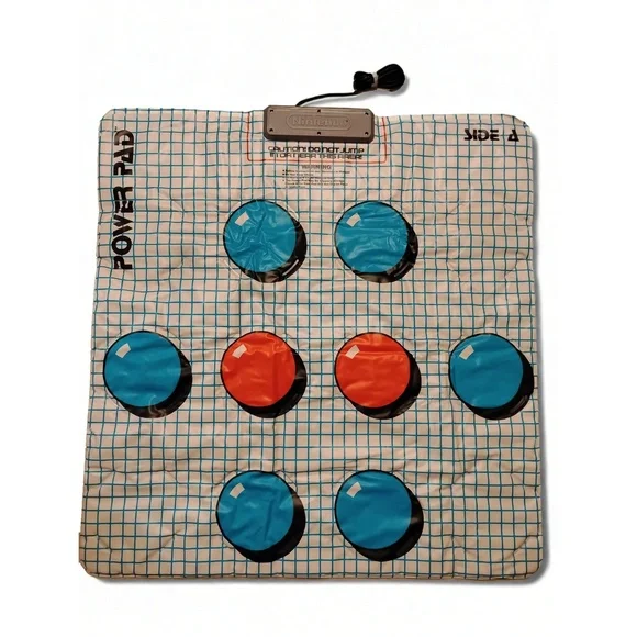 Nintendo NES Power Pad NES-028 Gaming Mat 8-Bit Console Retro Accessory Floor