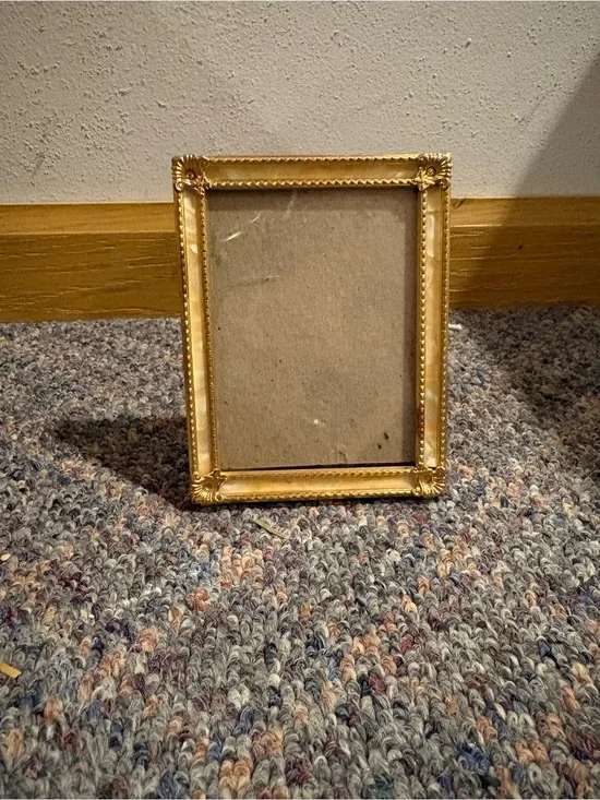 Mini Gold Ornate Decorative Picture Frame