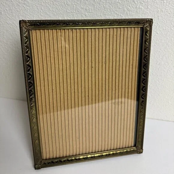 Vintage Metal Picture Frame 8
