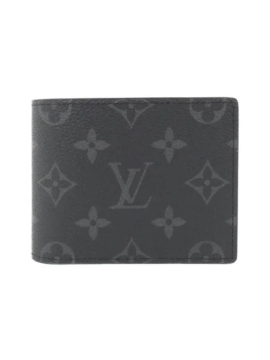 Louis Vuitton Monogram Eclipse Portefeuille Calf Billfold Wallet