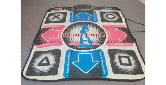 Dance Dance Revolution Mat -- Stains & Holes
