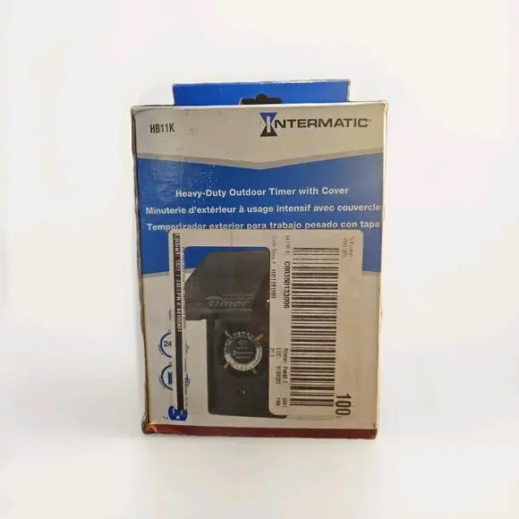 Intermatic HB11K 15Amp Outdoor Timer - Black
