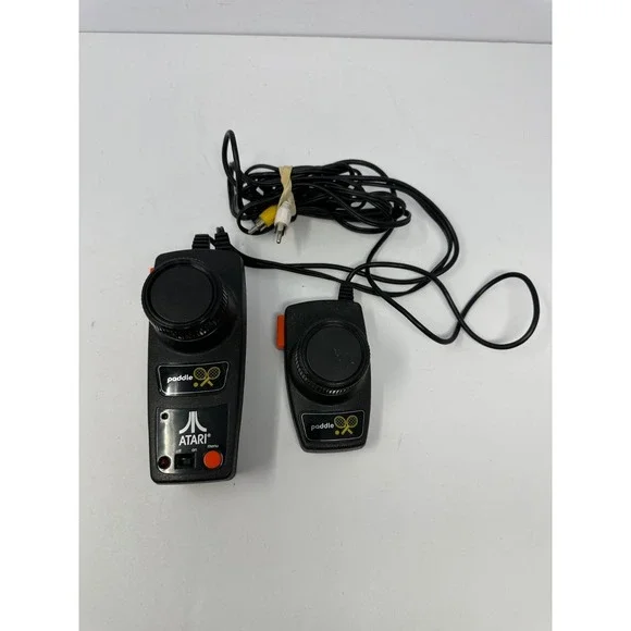 Vintage Atari Flashback Pong Paddles ~ Game Installed in Controller plug n play