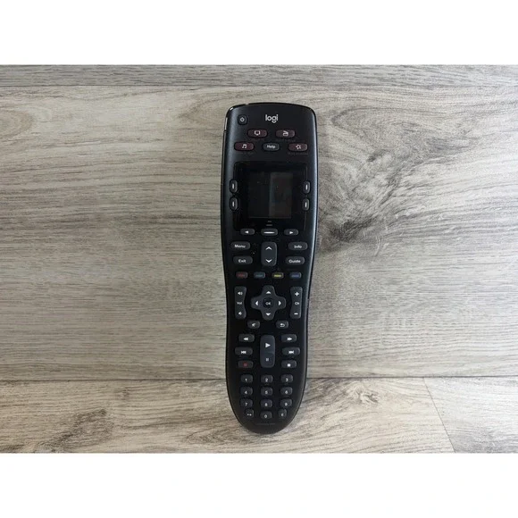 Logitech Logi Harmony 665 Universal Black Remote Control N-10003 [Tested/Works]