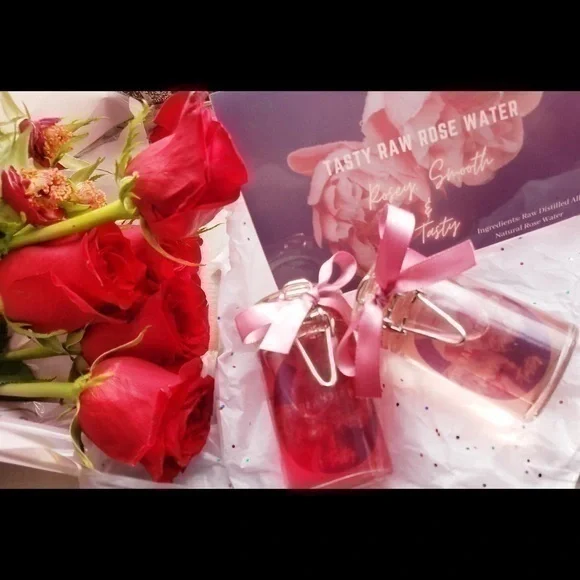 Tasty Raw Rose Water