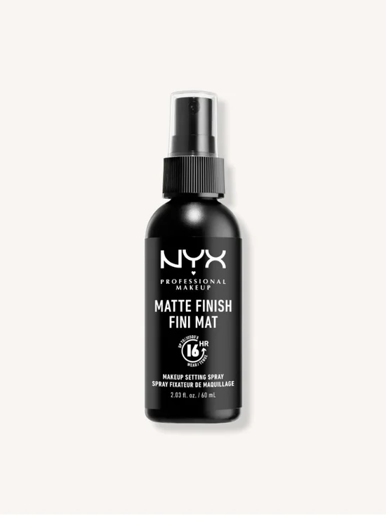 NYX Matte Finish Setting Spray — Black & Clear