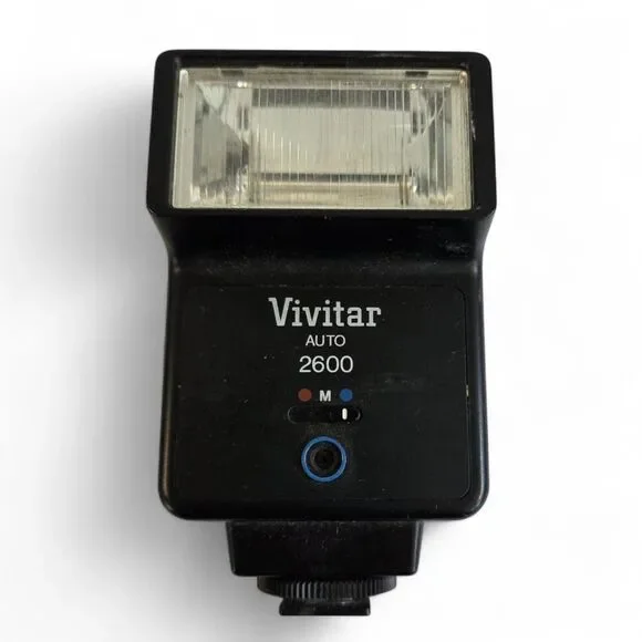 Vivitar Auto 2600 Electronic‎ Flash – Vintage Camera Flash – Tested Power On