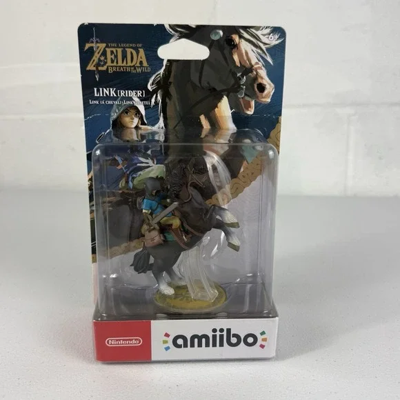 The Legend of Zelda: Breath of the Wild - Link Rider Nintendo Amiibo - New (NIB)