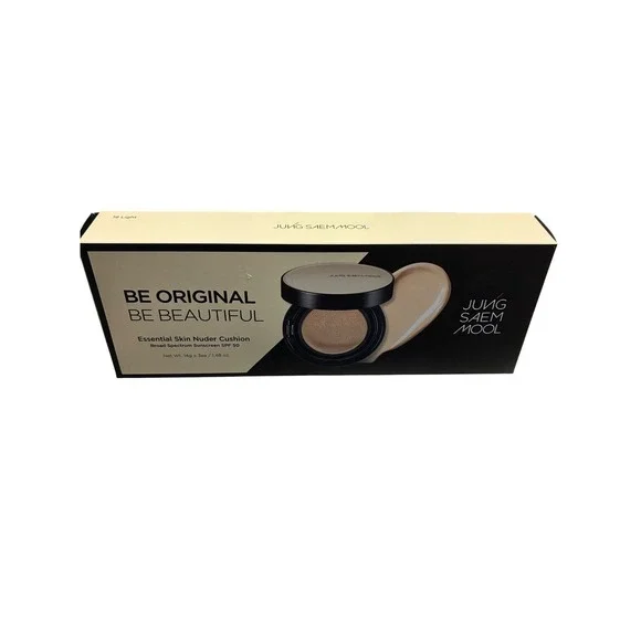 Jung Saem Mool Essential Skin Nuder Cushion SPF50 Broad Spectrum 14g #19‎ Light