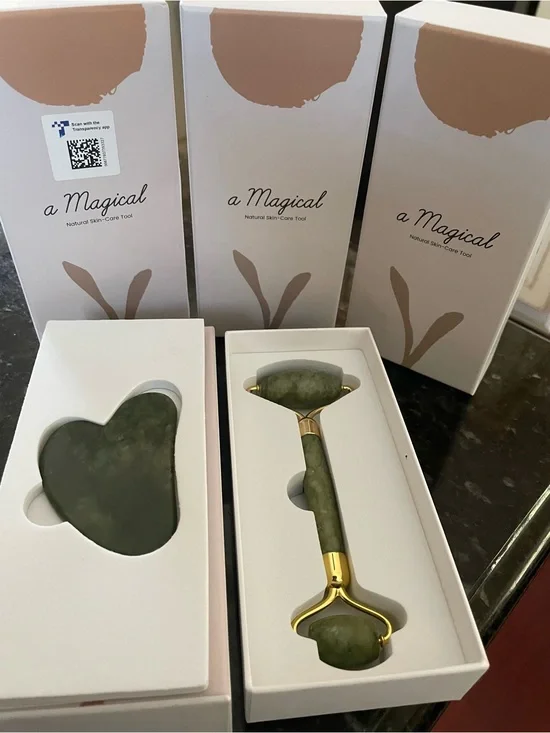 Magic Green Gua Sha Facial Massage Tool