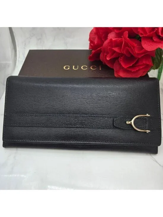 Gucci Wallet Belt Black