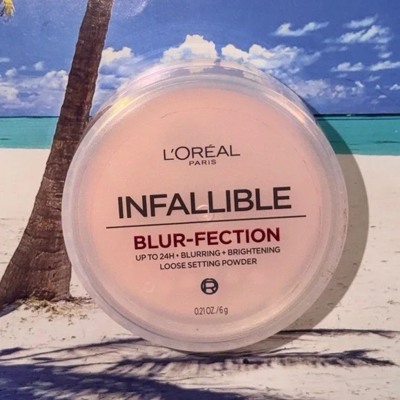 L'Oreal Infallible Blur-Fection Loose Setting Powder 10 Pink Light Brightening