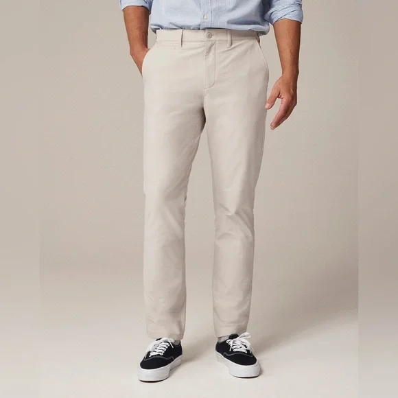 NWT J.Crew 770 Straight-Fit Tech Pant in Ashen Taupe