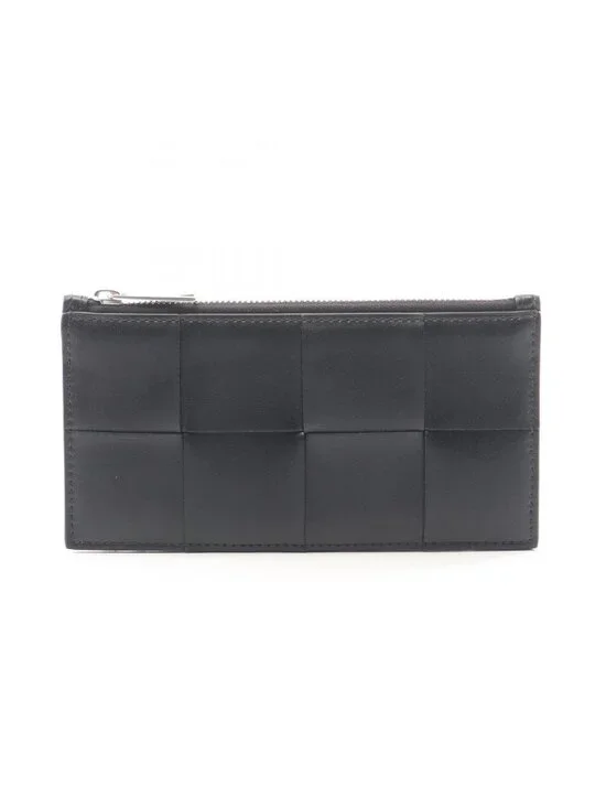 Bottega Veneta Card Case Cassette Coin Leather