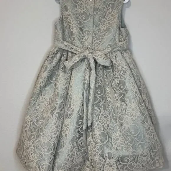 Vintagw Marmellata Girls Lace Dress Size 6