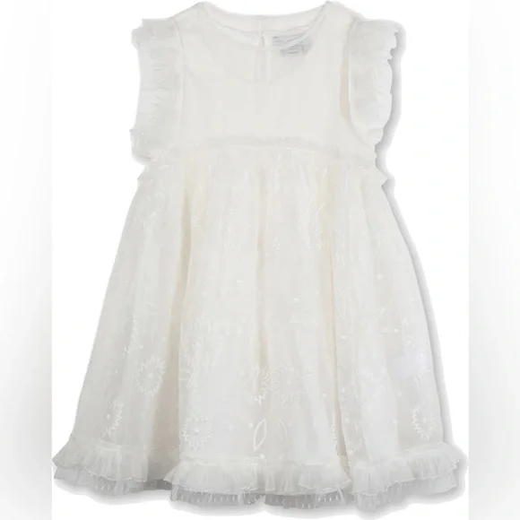 Stella McCartney Organza Flower Dress Size 24 Months