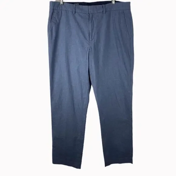 J. Crew Bedford Light Blue Business Casual Pants Sz 34x30
