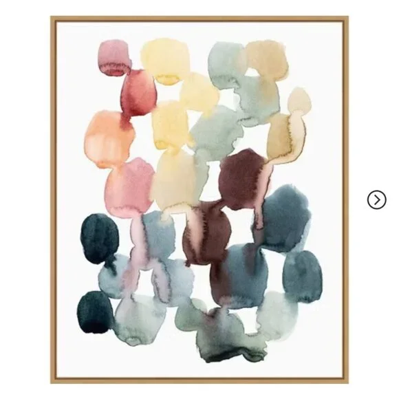 Amanti Art Desert Stones II by Grace Popp Framed Canvas NEW WITH TAG‎