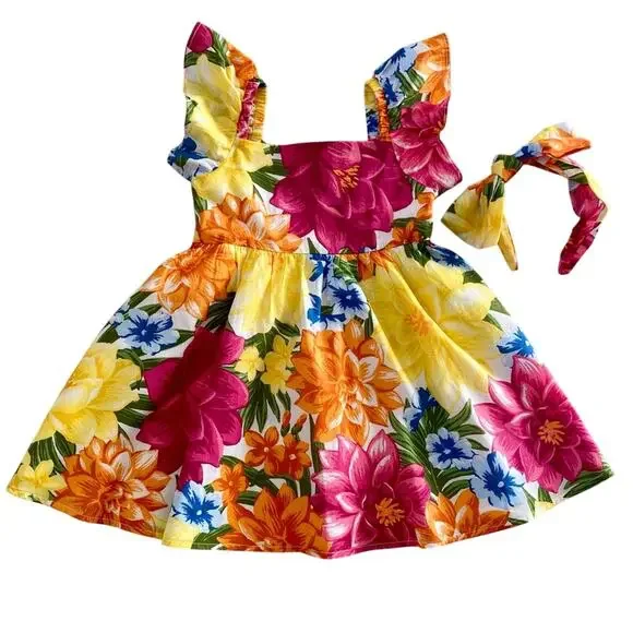Janie and Jack dress and headband